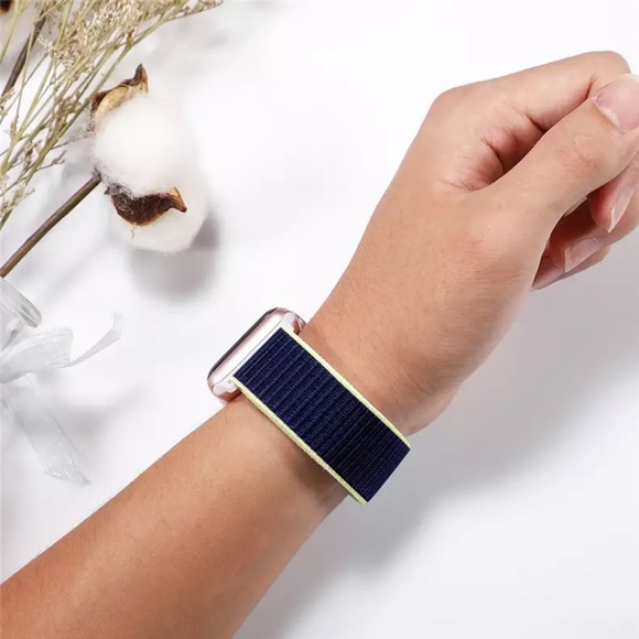 NEW [BAND] Alaskan Blue Strap Loop For Apple Watch - Picture 2 of 7